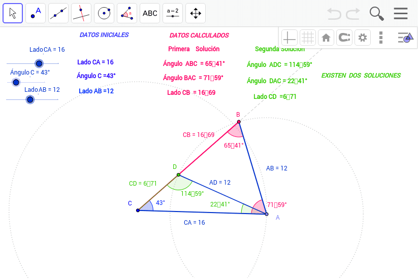 GeoGebra Applet