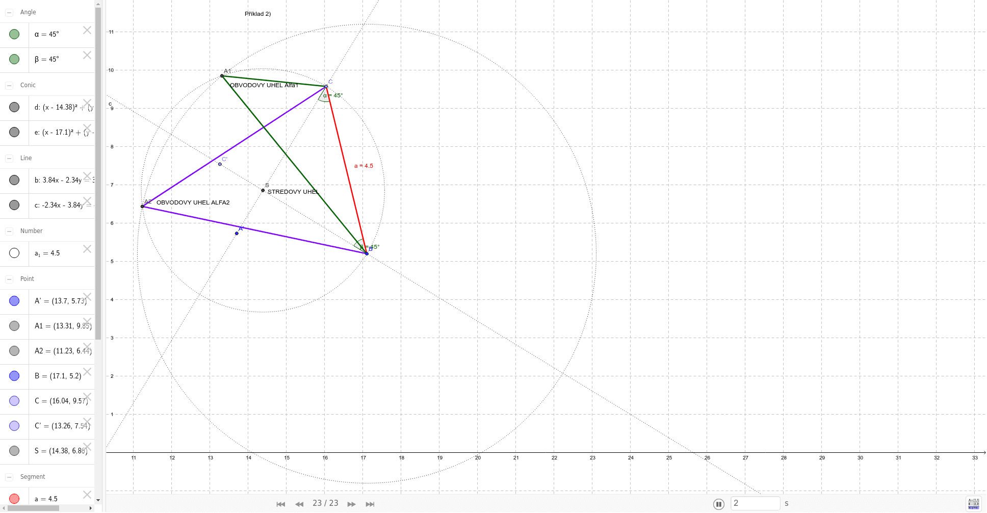 GeoGebra Applet
