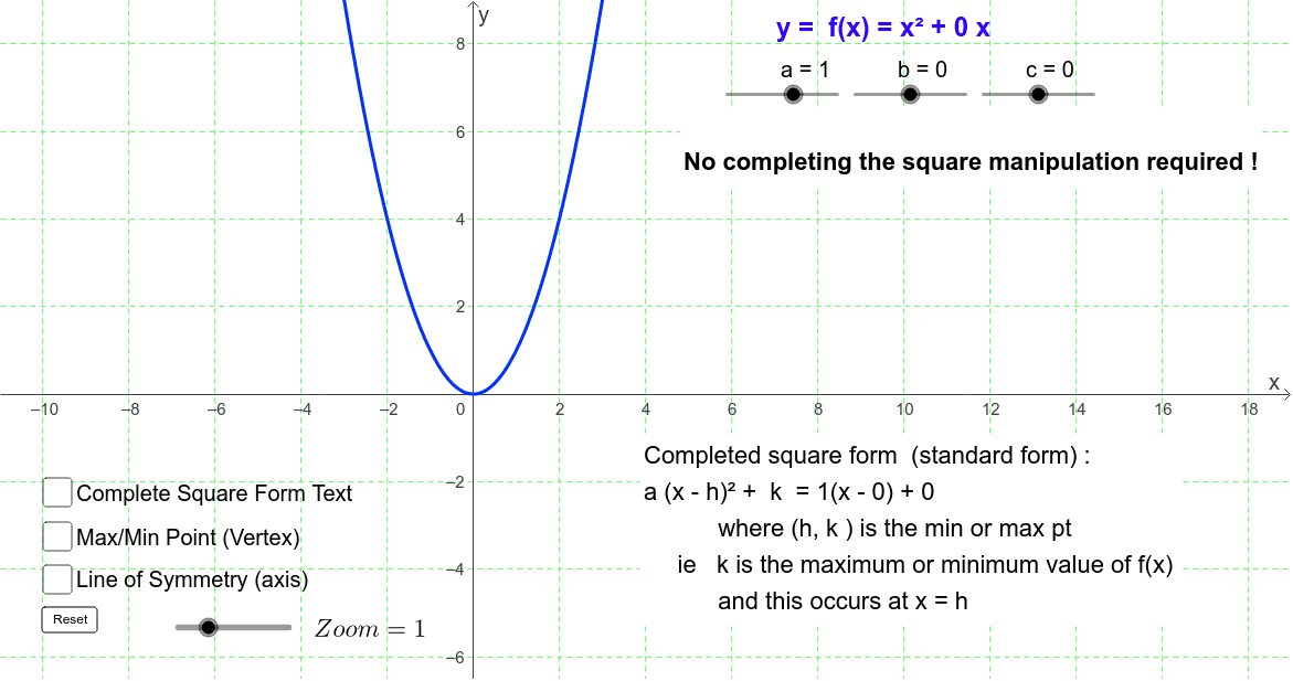 GeoGebra Applet