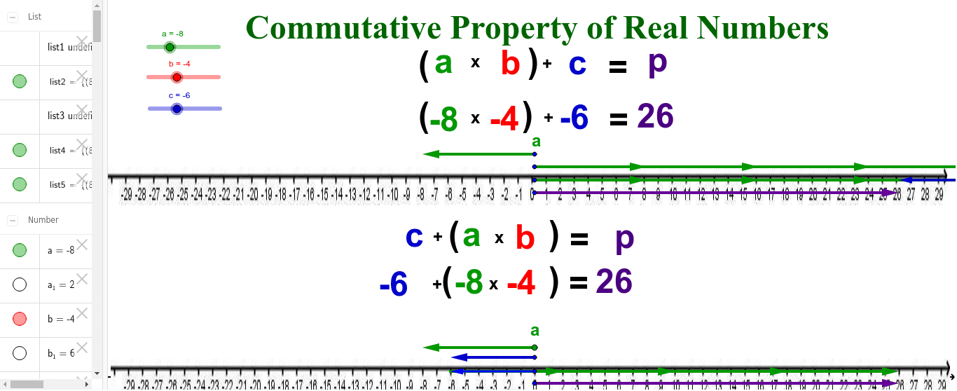 GeoGebra Applet