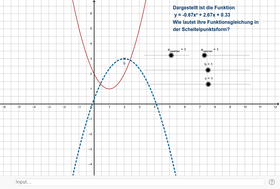 GeoGebra Applet