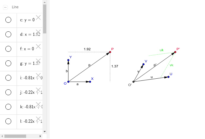 GeoGebra Applet