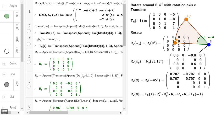 GeoGebra Applet
