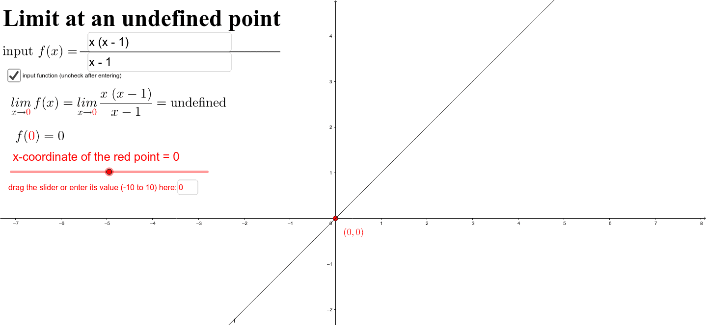 GeoGebra Applet