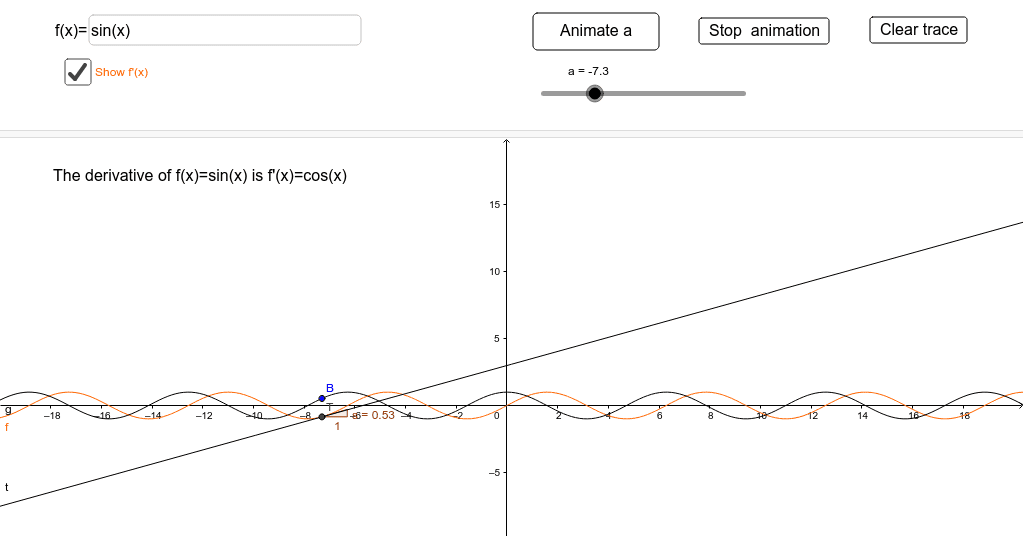 GeoGebra Applet