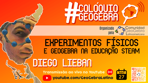 Experimentos Físicos e GeoGebra na Educação STEAM, con Diego Lieban