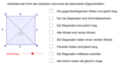 Parallelogramme und Dreiecke