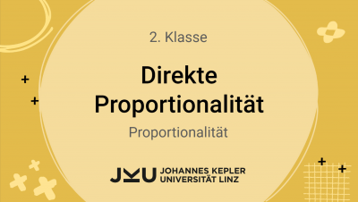 Direkte Proportionalität
