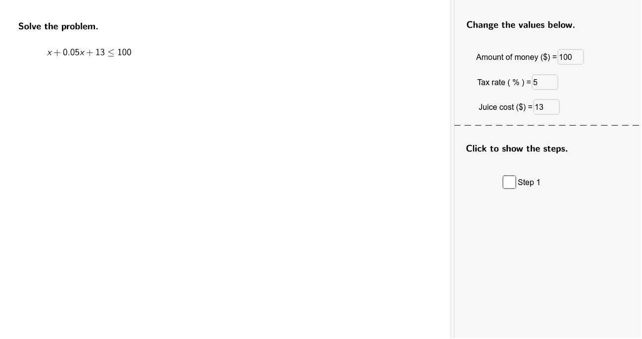 GeoGebra Applet