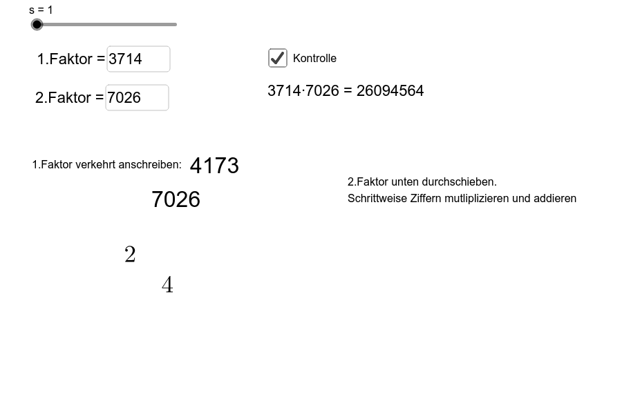 GeoGebra Applet