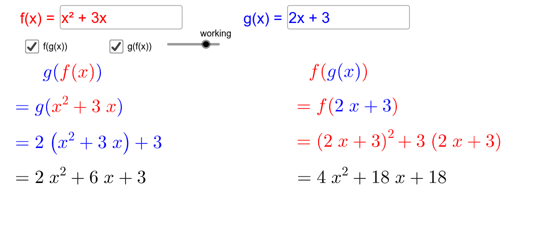 Composite cheap function calculator