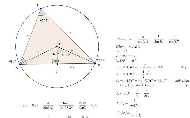 GeoGebra Applet