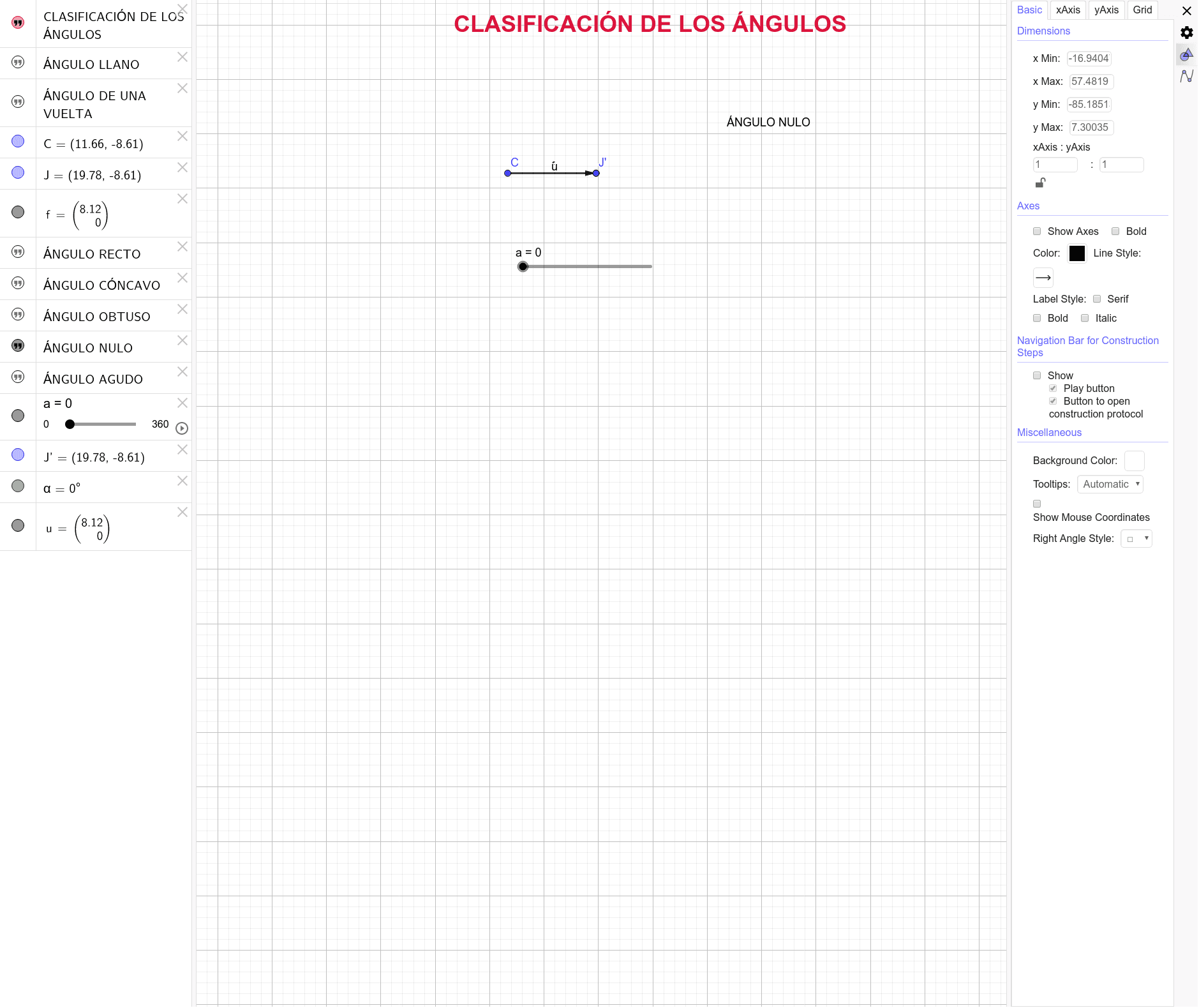 GeoGebra Applet