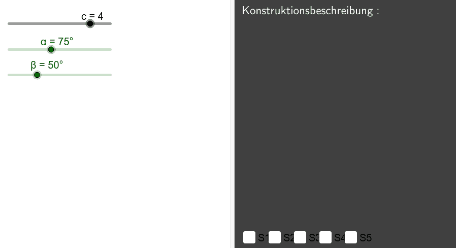 GeoGebra Applet