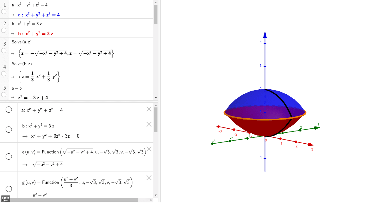 GeoGebra Applet