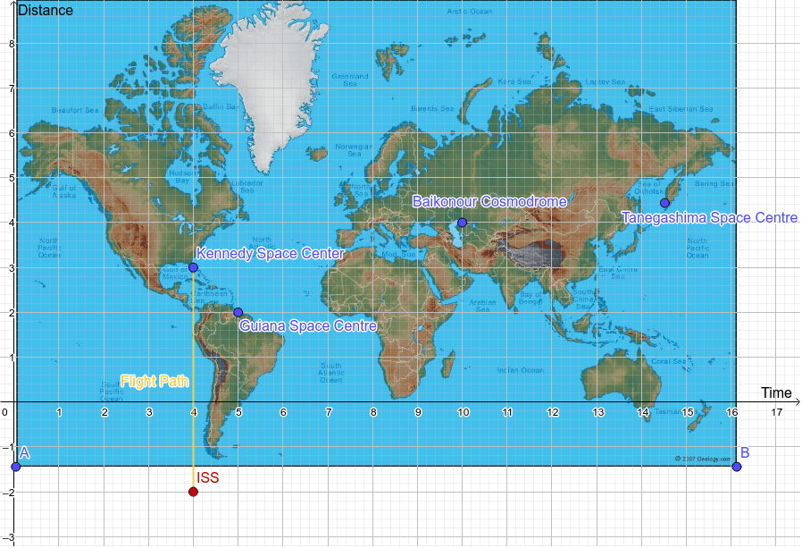 Map of Launch Sites Worldwide