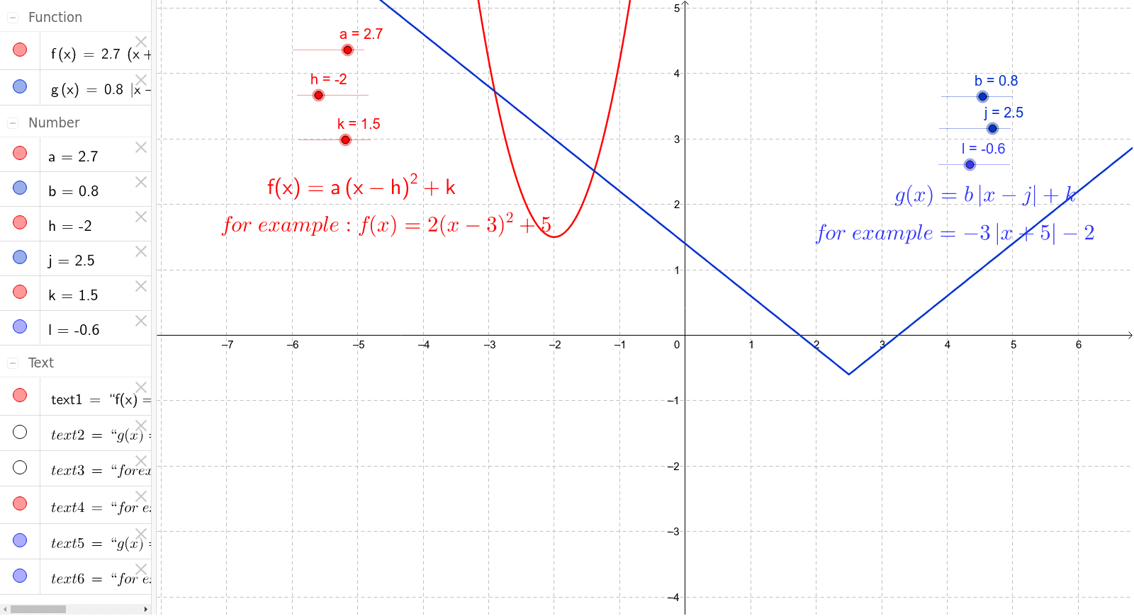 GeoGebra Applet