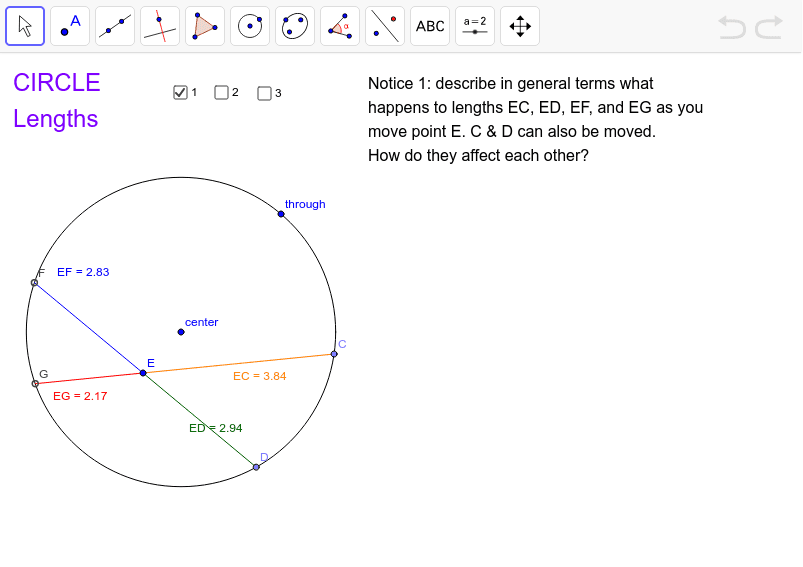 GeoGebra Applet
