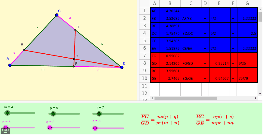 GeoGebra Applet