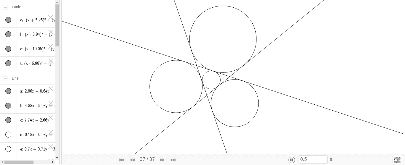 GeoGebra Applet