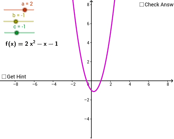 GeoGebra Applet