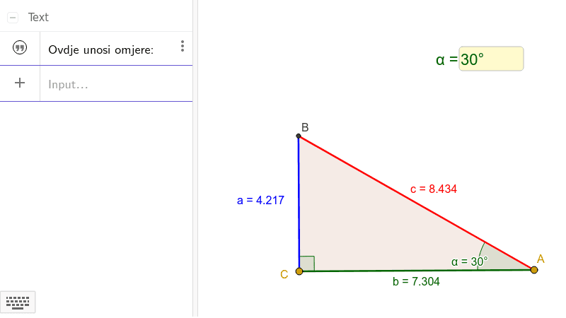 GeoGebra Applet