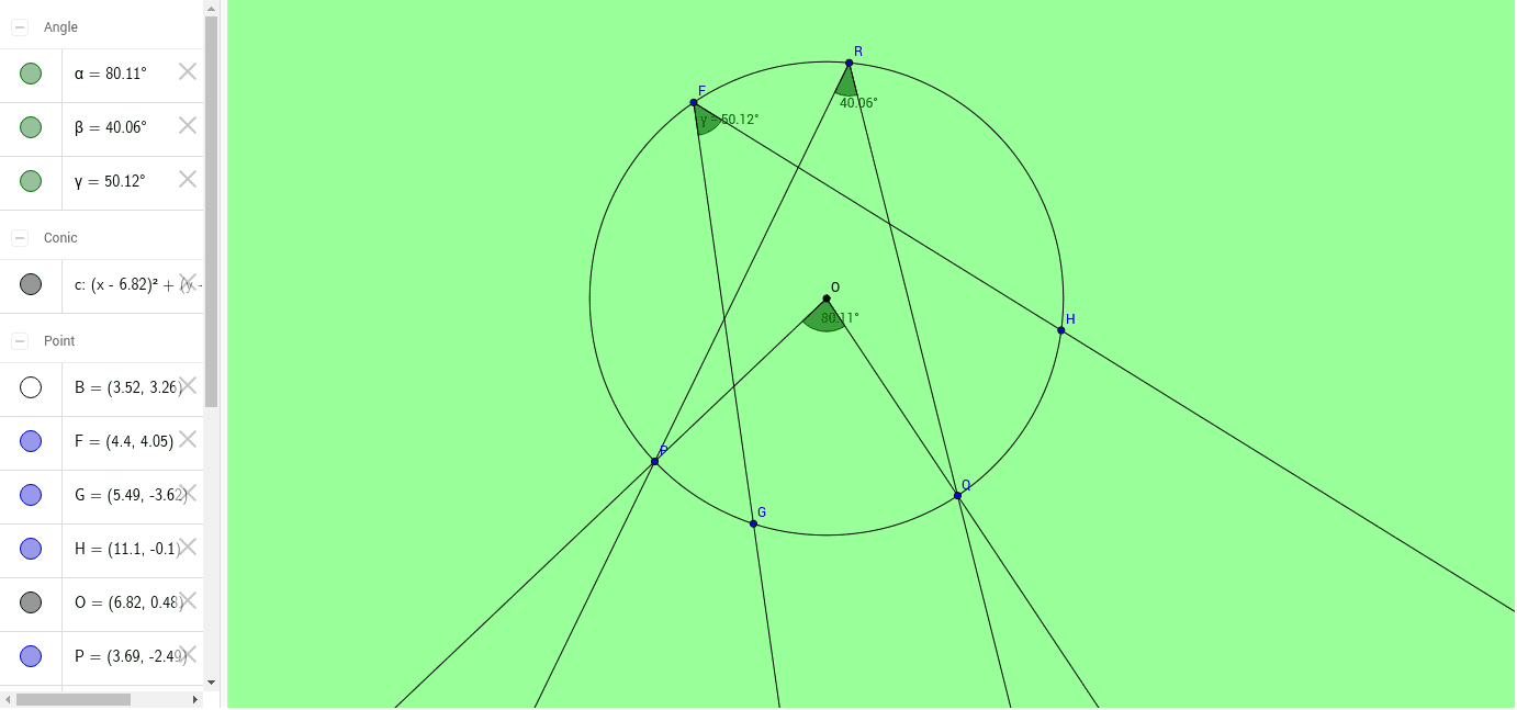 GeoGebra Applet