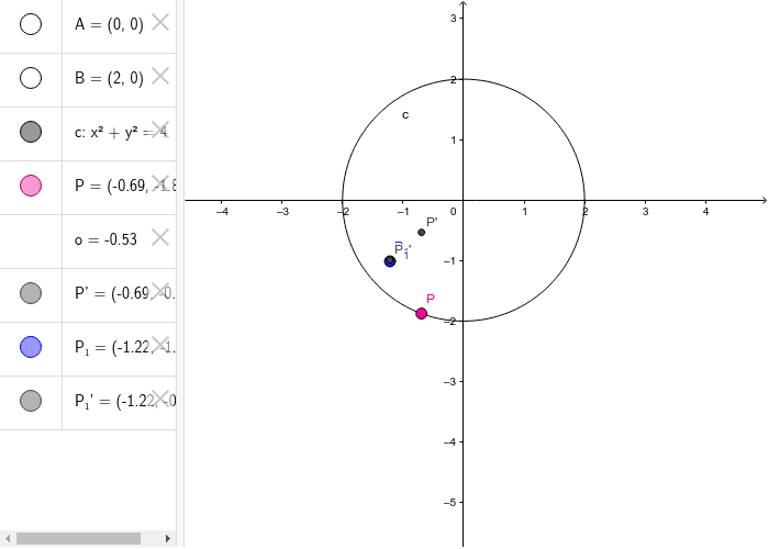 GeoGebra Applet