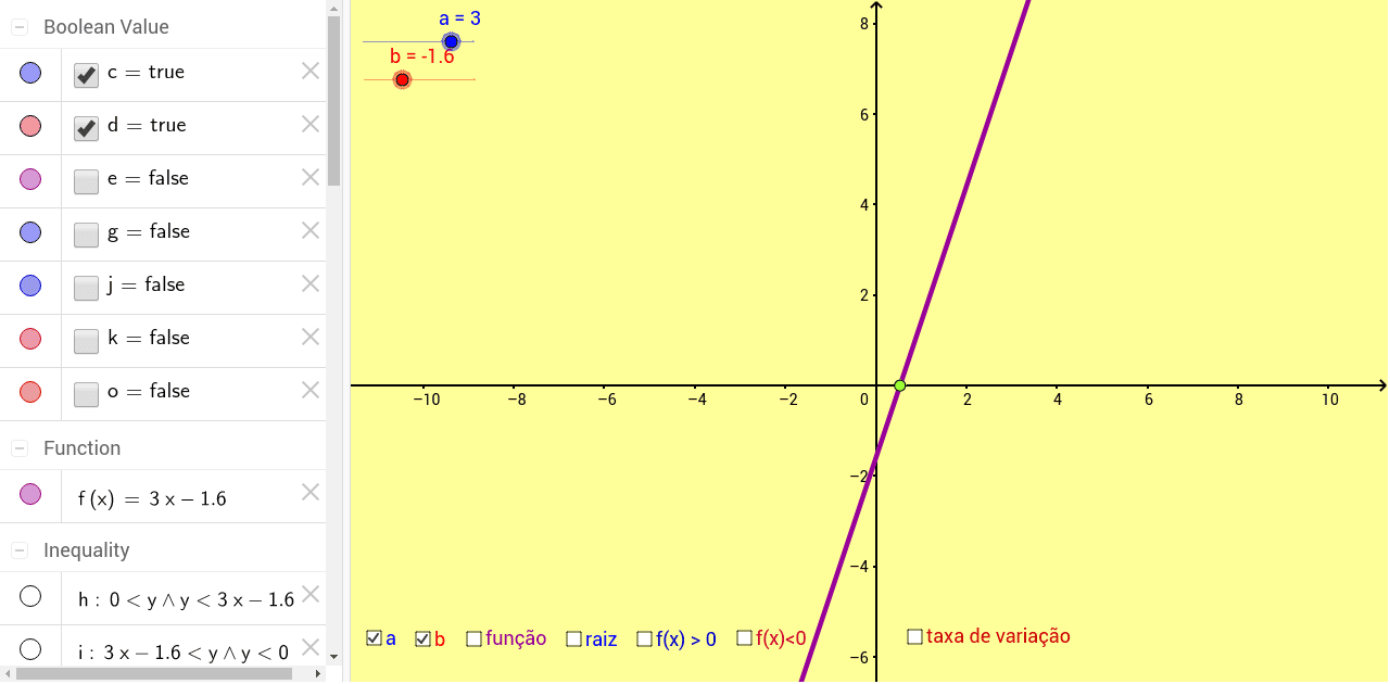 GeoGebra Applet