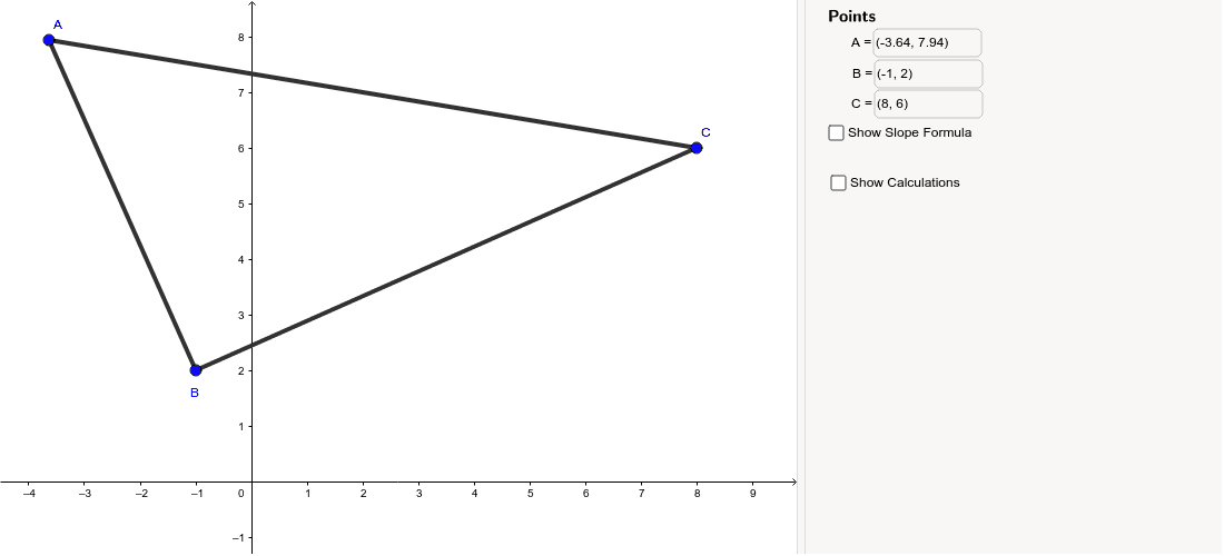 GeoGebra Applet