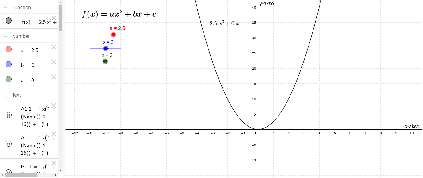GeoGebra Applet