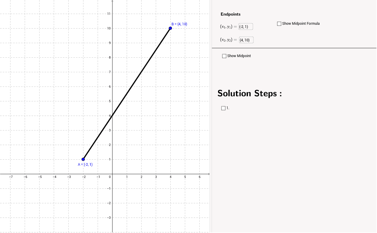 GeoGebra Applet