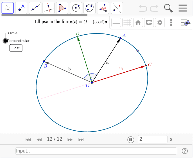 GeoGebra Applet