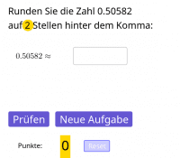 Genauigkeit von Zahlen und Fehler