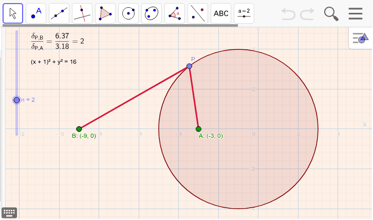 GeoGebra Applet