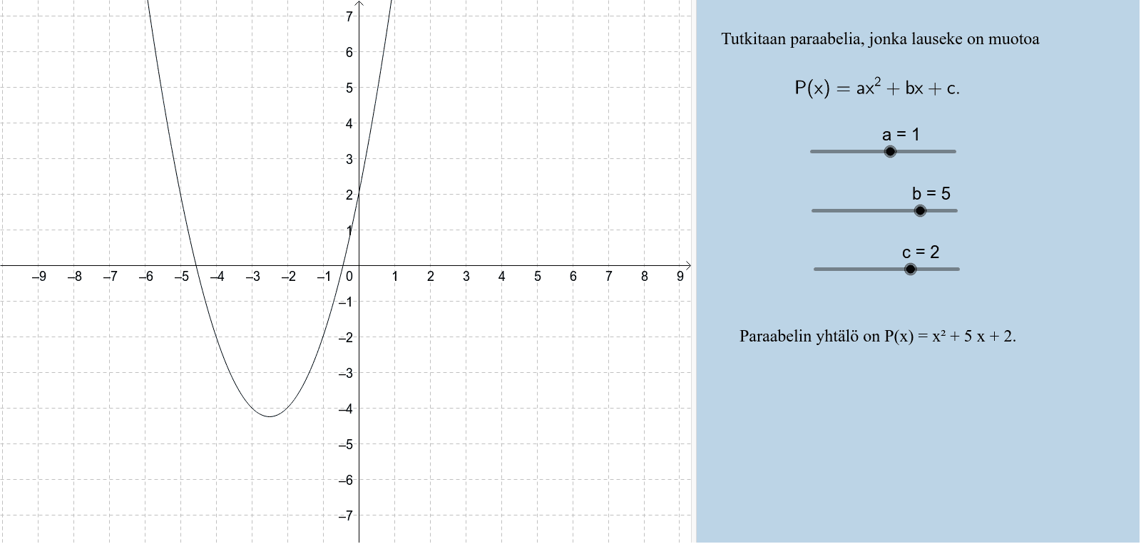 GeoGebra Applet