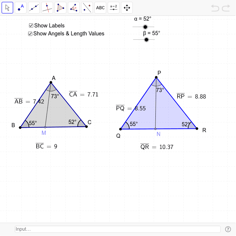 GeoGebra Applet