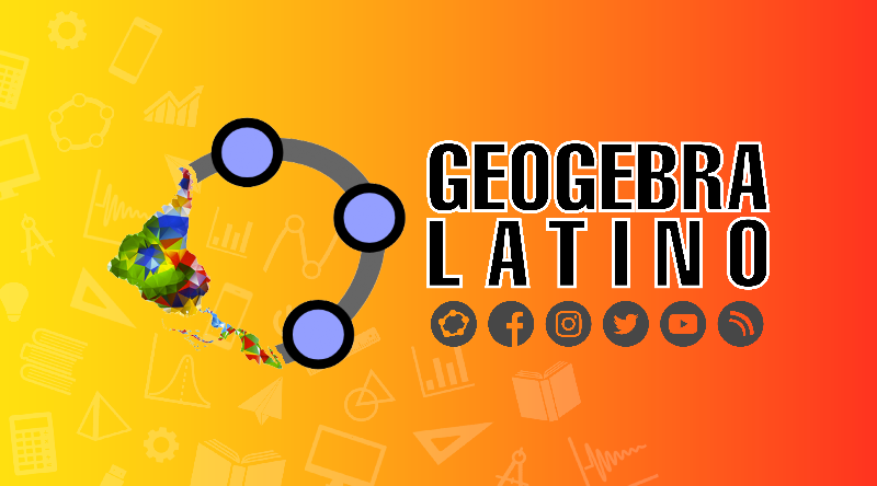 Comunidad GeoGebra Latinoamericana:
[list][*][b]GeoGebra[/b]: [url=http://geogebra.org/u/geogebralatino]GeoGebraLatino[/url]﻿﻿
[/*][*][b]Facebook[/b]: [url=http://facebook.com/geogebralatino]GeoGebraLatino[/url]﻿﻿[/*][*][b]Instagram[/b]: [url=http://instagram.com/geogebralatino]GeoGebraLatino[/url]﻿﻿﻿﻿﻿
[/*][*][b]Twitter[/b]: [url=http://twitter.com/geogebralatino]GeoGebraLatino[/url]﻿﻿[/*][*][b]YouTube[/b]: [url=http://youtube.com/c/geogebralatino]GeoGebraLatino[/url]﻿﻿﻿﻿﻿﻿
[/*][*][b]Spotify[/b]: [url=https://open.spotify.com/show/5nlzNIRPvR5O6TDjPvKAQp?si=D8IhLIWXSfeRNSdjN-FuYA]GeoGebra Latino[/url]﻿﻿﻿﻿﻿﻿﻿[/*][/list]