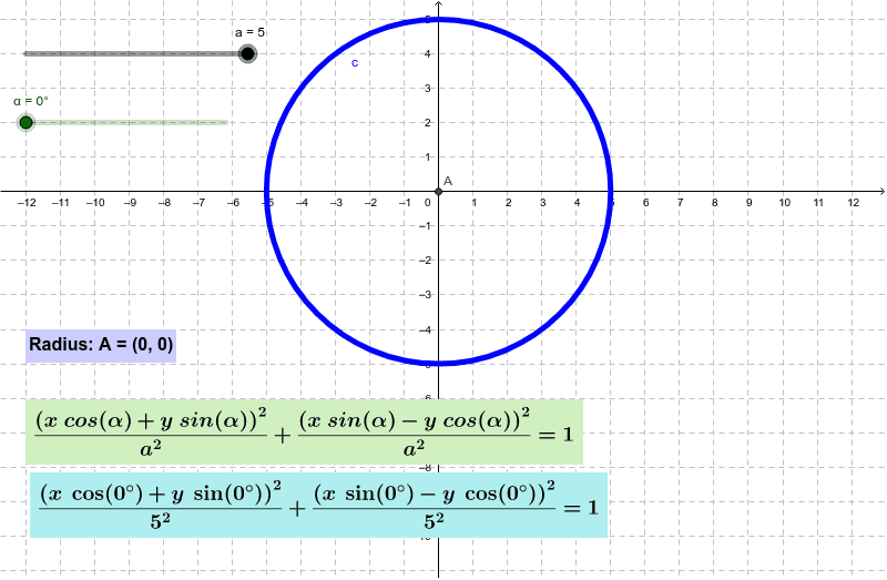GeoGebra Applet