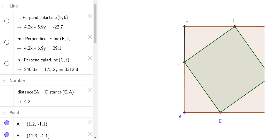 inscribed square within a square – GeoGebra