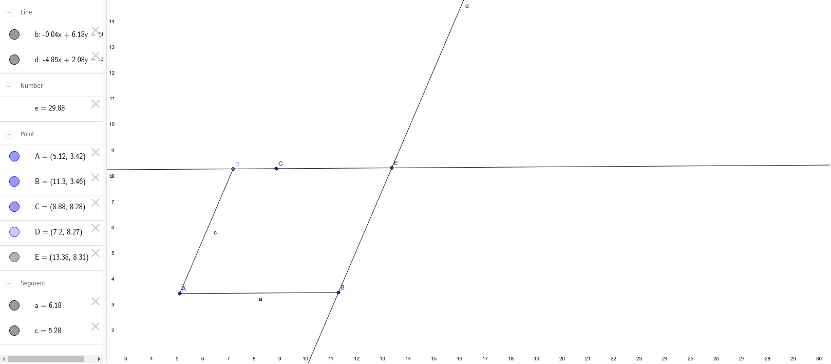 GeoGebra Applet