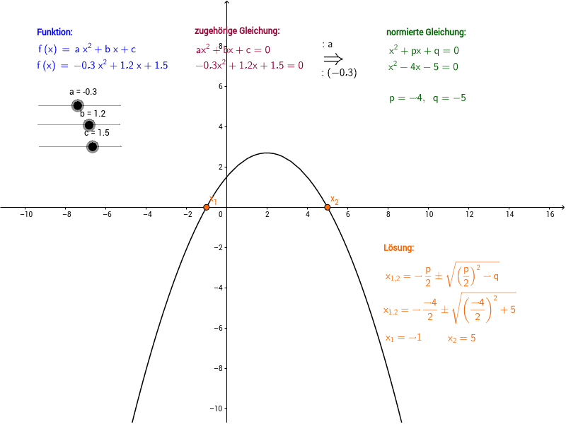 GeoGebra Applet