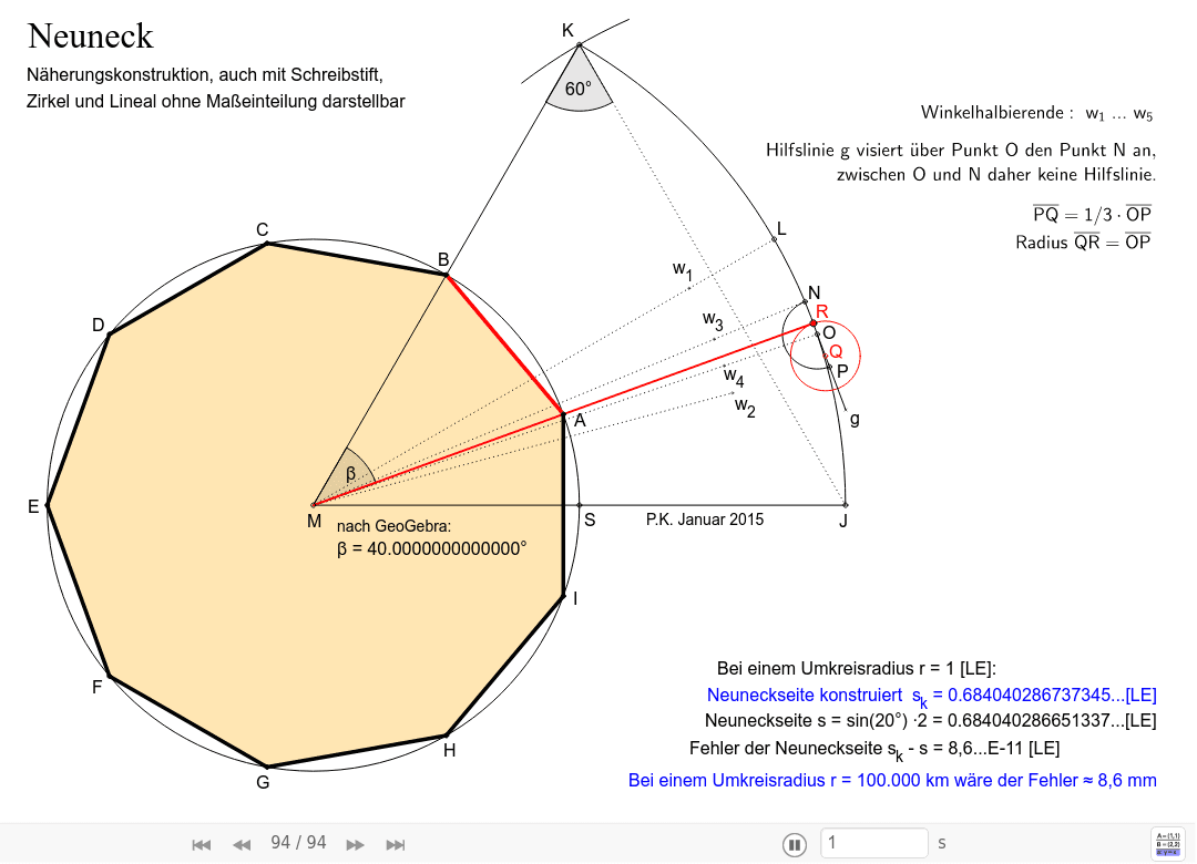 GeoGebra Applet