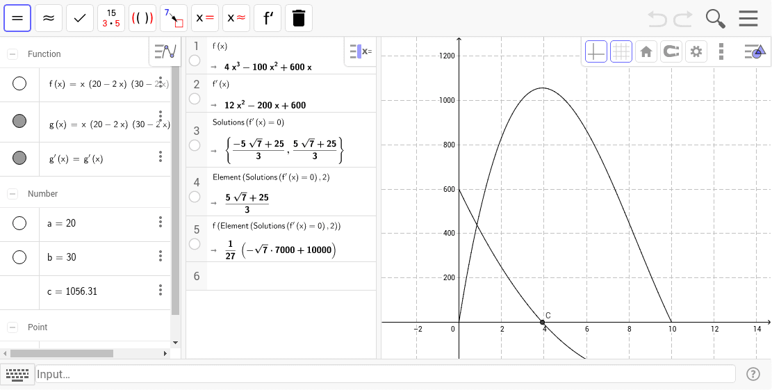 GeoGebra Applet