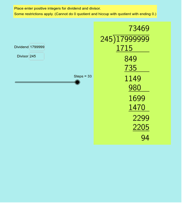 GeoGebra Applet