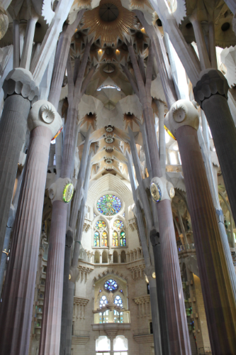 From Gaudi Sagrada Familia columns – GeoGebra