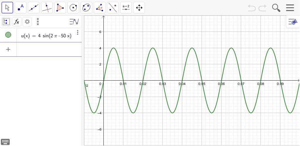 GeoGebra Applet