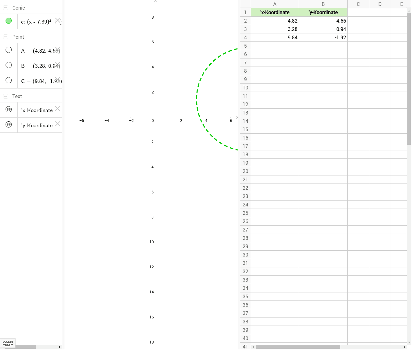 GeoGebra Applet