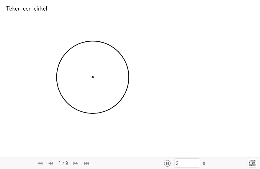 GeoGebra Applet