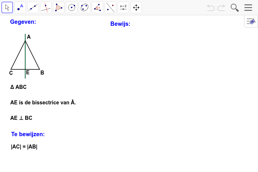 GeoGebra Applet
